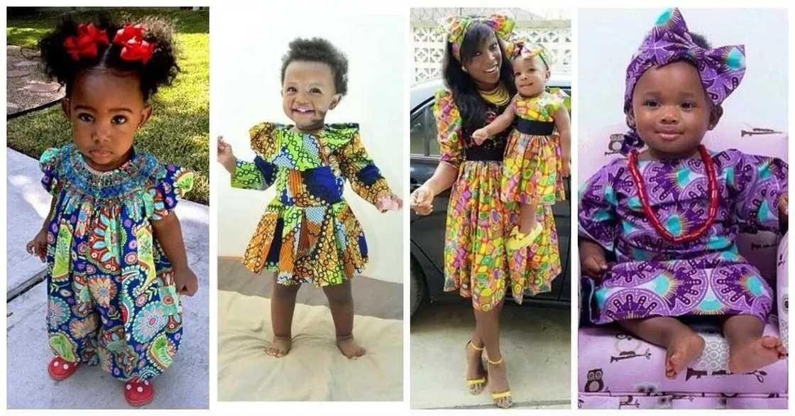 Latest Ankara styles for baby girl