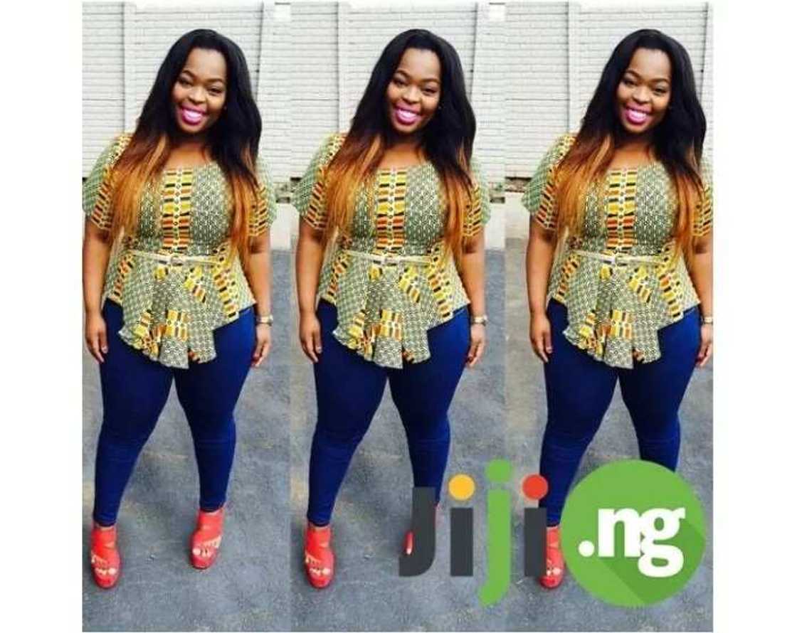 The most beautiful ankara tops you will dream of The most beautiful ankara tops you will dream of