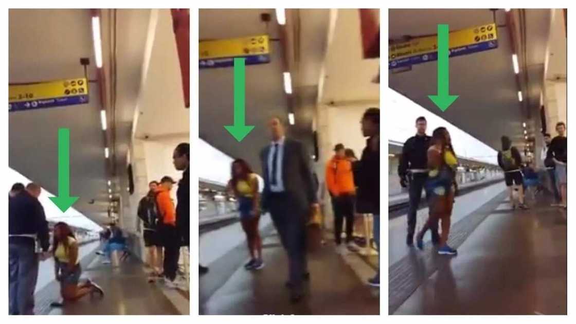 Nigerian lady places a curse on boyfriend for dumping her (photos, video) Nigerian lady places a curse on boyfriend for dumping her (photos, video)