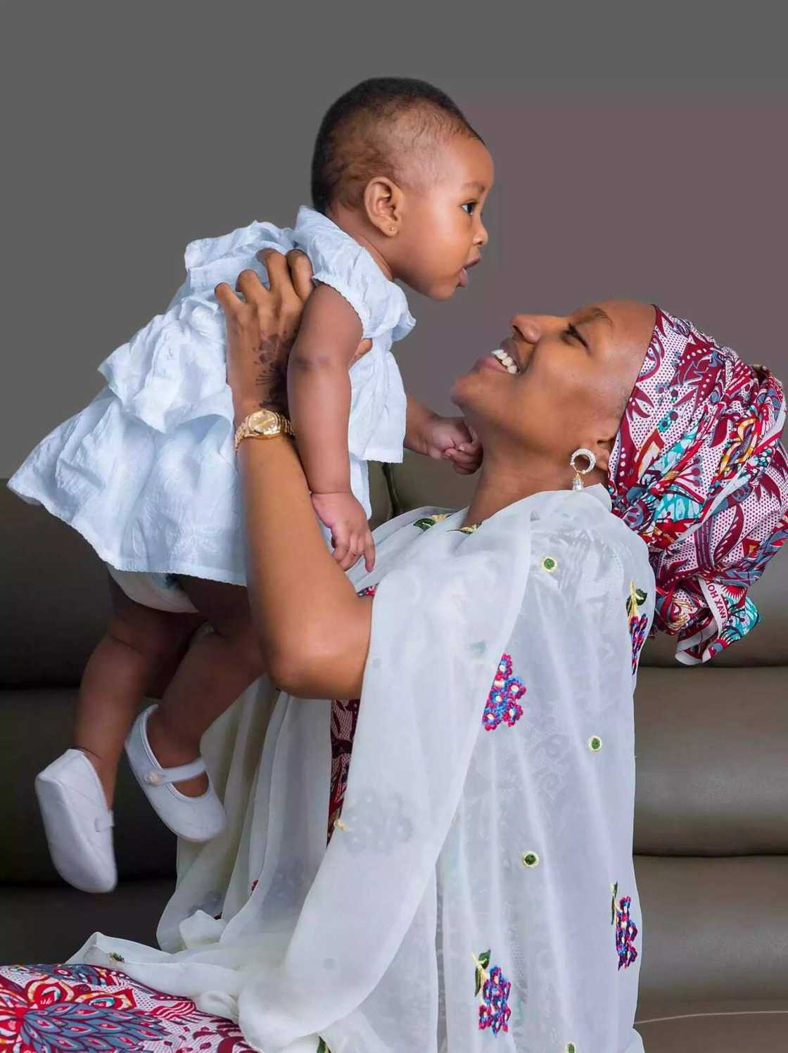 Halima Buhari Sheriff and her daughter Halima Buhari Sheriff and her daughter