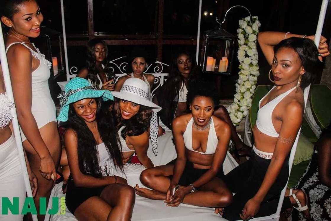 Chris Brown's Ex Karrueche Tran Parties In Abuja (PHOTOS)