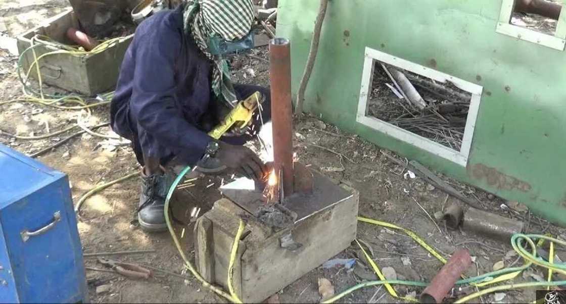 Boko Haram Releases Photos Of Rocket-Making Factory Boko Haram Releases Photos Of Rocket-Making Factory