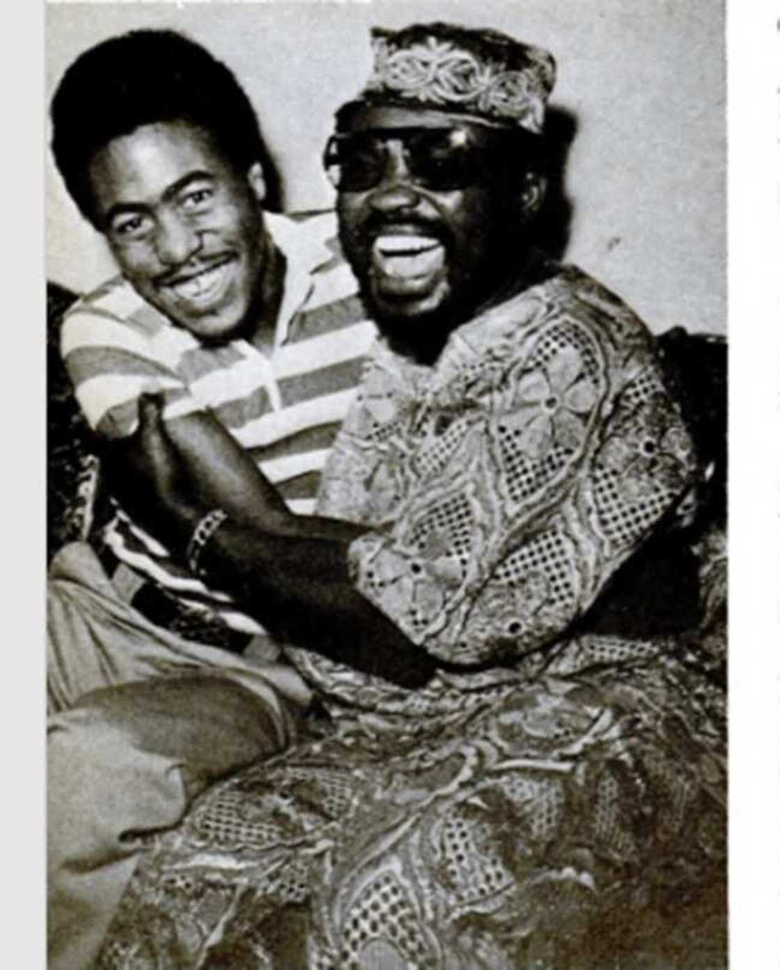 Olabisi Ajala with son