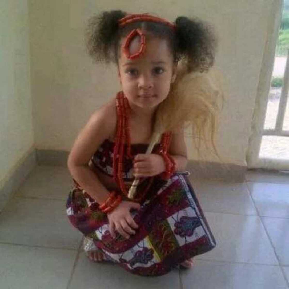 Igbo native outfit for girl Igbo native outfit for girl