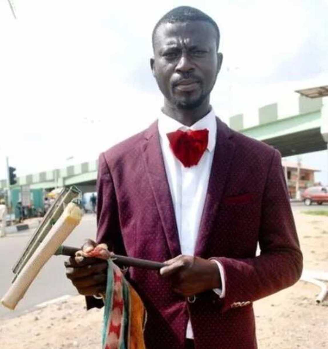 Unilorin dropout Abdulahi Olatoyan offered a job as a model Unilorin dropout Abdulahi Olatoyan offered a job as a model