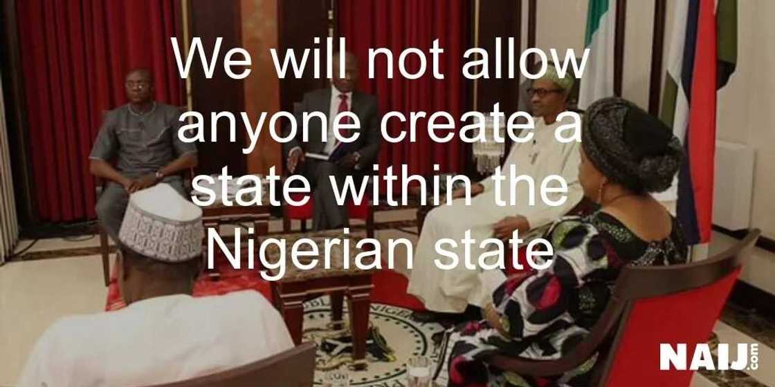 Top 17 Things Buhari Said In Media Chat Top 17 Things Buhari Said In Media Chat