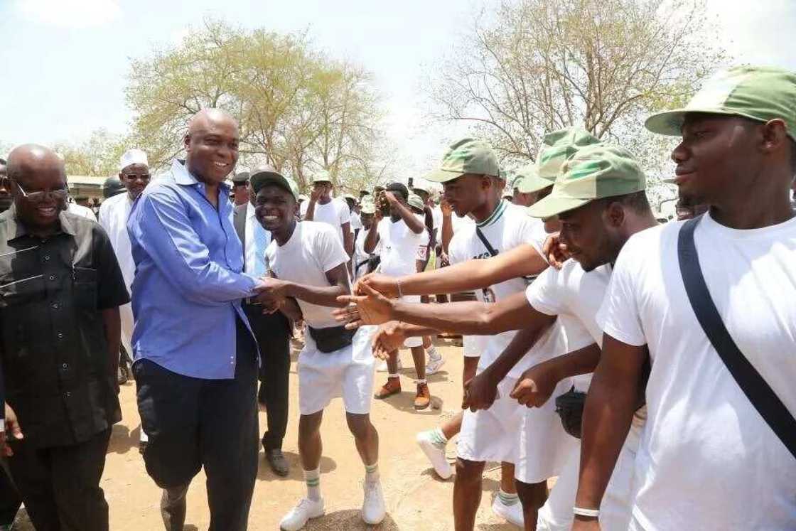 Saraki visits NYSC camp in Kwara over death of female corps member Saraki visits NYSC camp in Kwara over death of female corps member