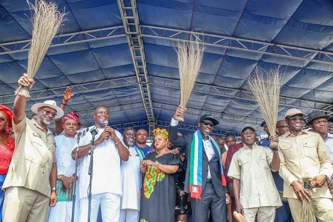 Rigima na neman raba ‘Ya ‘yan PDP daf da zaben Shugabanni a Edo Rigima na neman raba ‘Ya ‘yan PDP daf da zaben Shugabanni a Edo