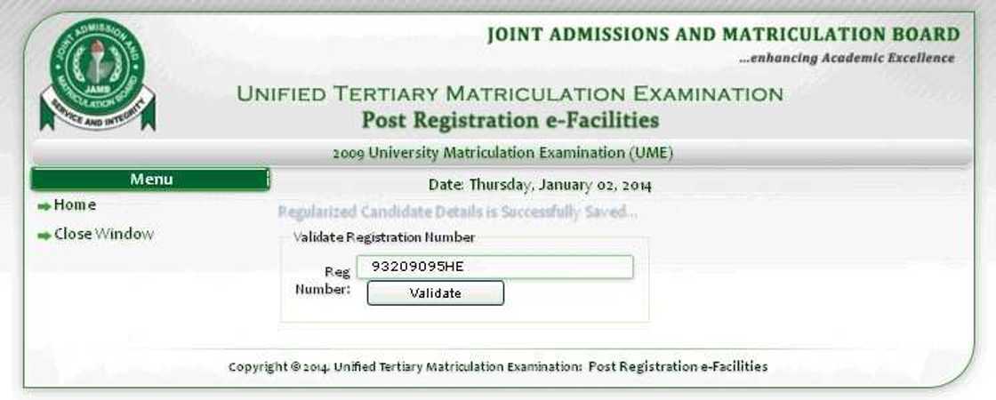 Number validation