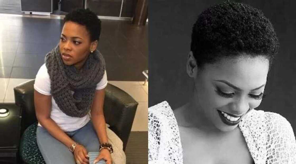 No weave and still gorgeous