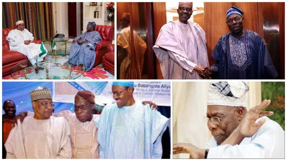 Antigraft war: Obasanjo urges Buhari to show no mercy Antigraft war: Obasanjo urges Buhari to show no mercy