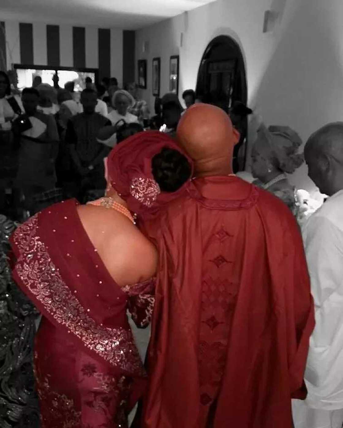 Here are the official photos from Adesua and Banky W’s introduction