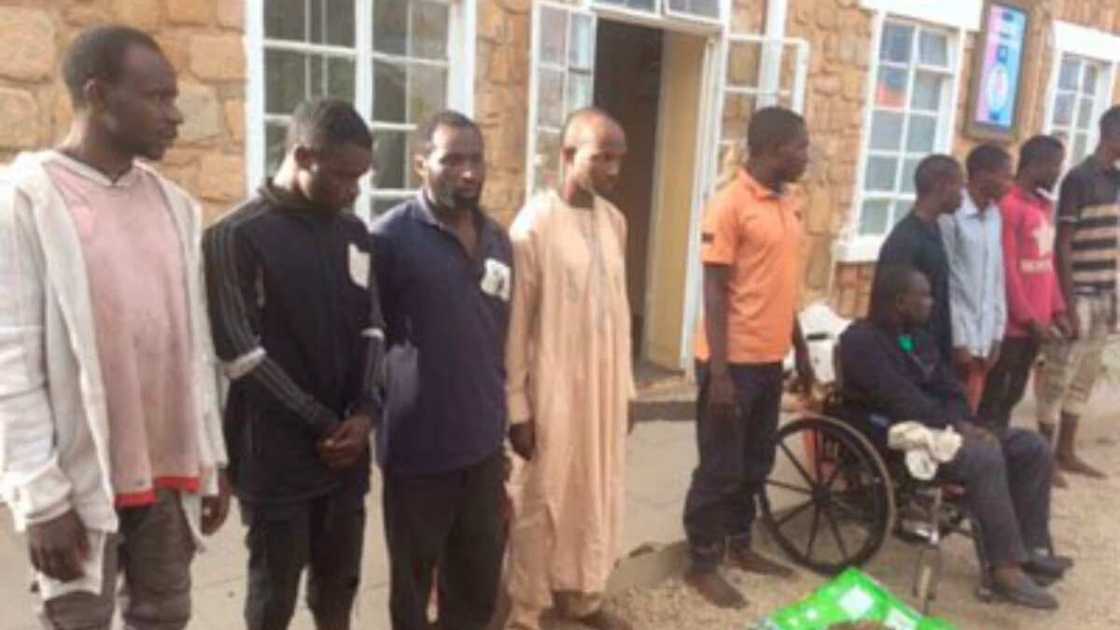 Policeman, 9 others paraded for Plateau killings Policeman, 9 others paraded for Plateau killings