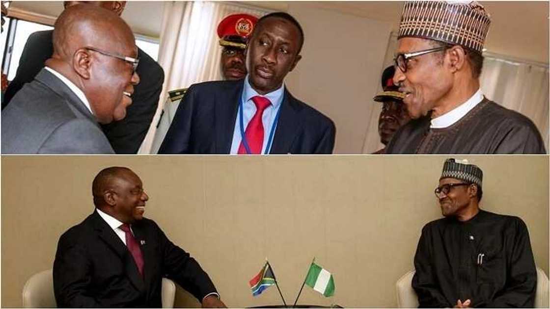 Manyan mutane 4 da suka sa labule da Buhari a taron majalisar dinkin duniya (Hotuna) Manyan mutane 4 da suka sa labule da Buhari a taron majalisar dinkin duniya (Hotuna)