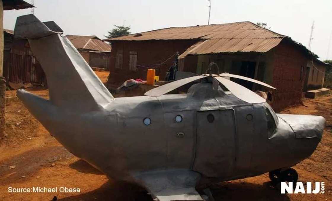 Video/Photos Of How Semi-Literate Man Built Helicopter