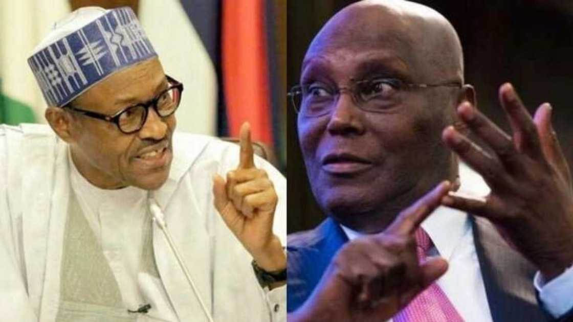 Buhari da Atiku Buhari da Atiku