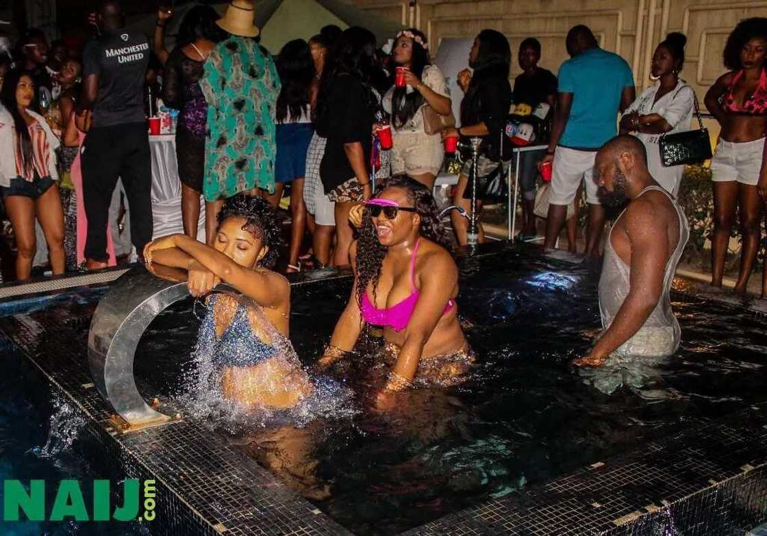 Chris Brown's Ex Karrueche Tran Parties In Abuja (PHOTOS)