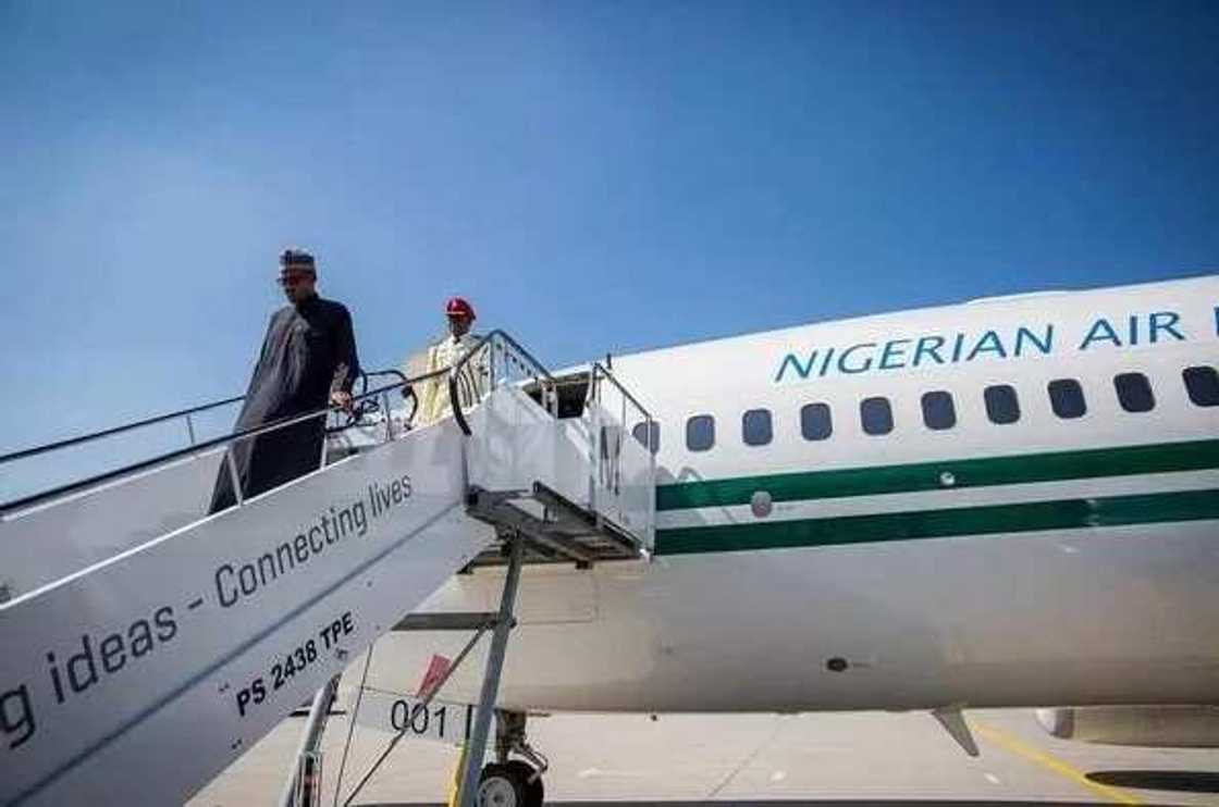 Check Out Buhari’s Presidential Jet Check Out Buhari’s Presidential Jet