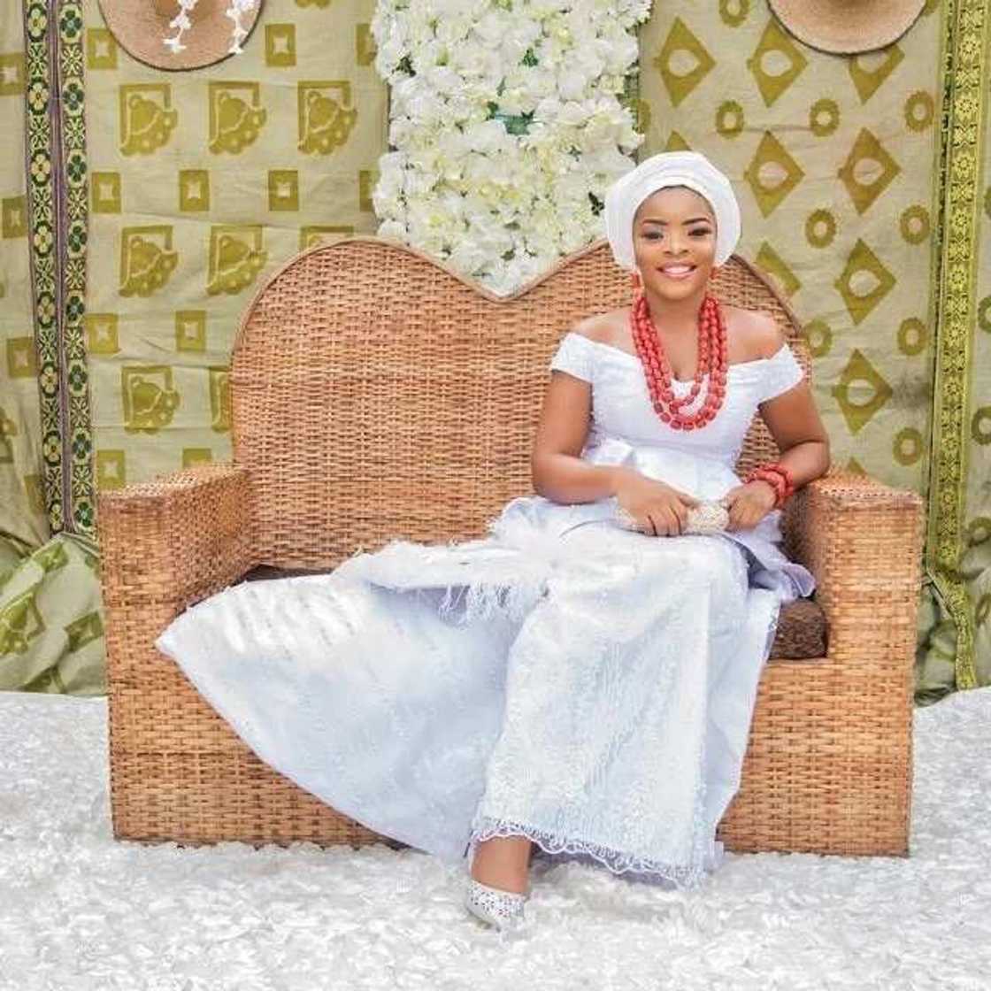 Photos from Laura Ikeji's traditional marriage