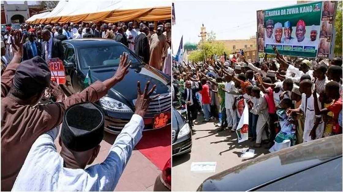 Shuwagabannin Najeriya sun halarci auren ɗiyar hamshain attajiri Aliko Dangote, Fatima a jihar Kano Shuwagabannin Najeriya sun halarci auren ɗiyar hamshain attajiri Aliko Dangote, Fatima a jihar Kano