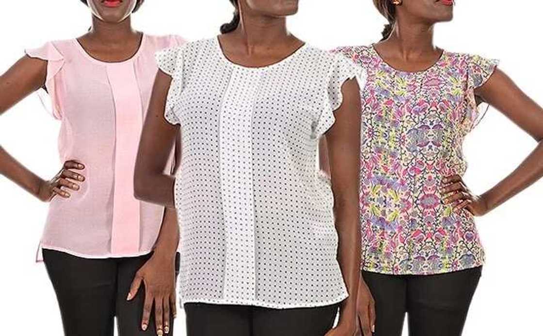 Chiffon tops