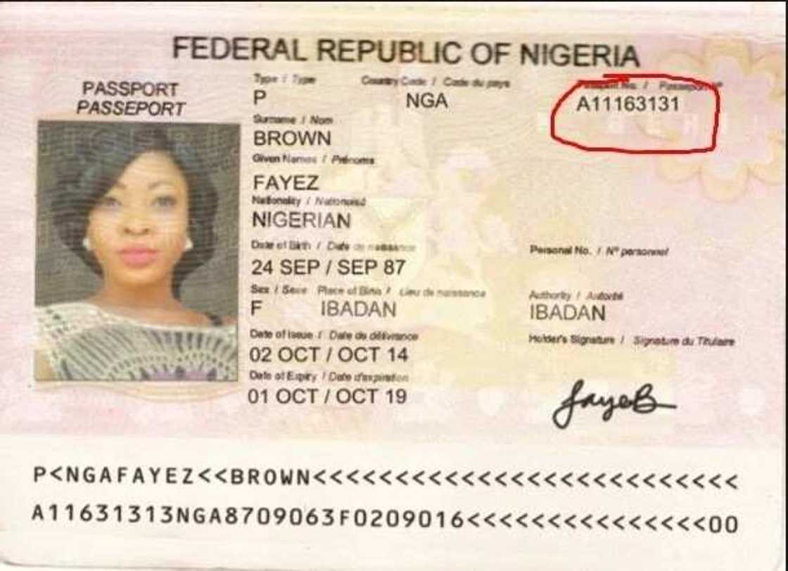 Passport Book Number Passport Book Number