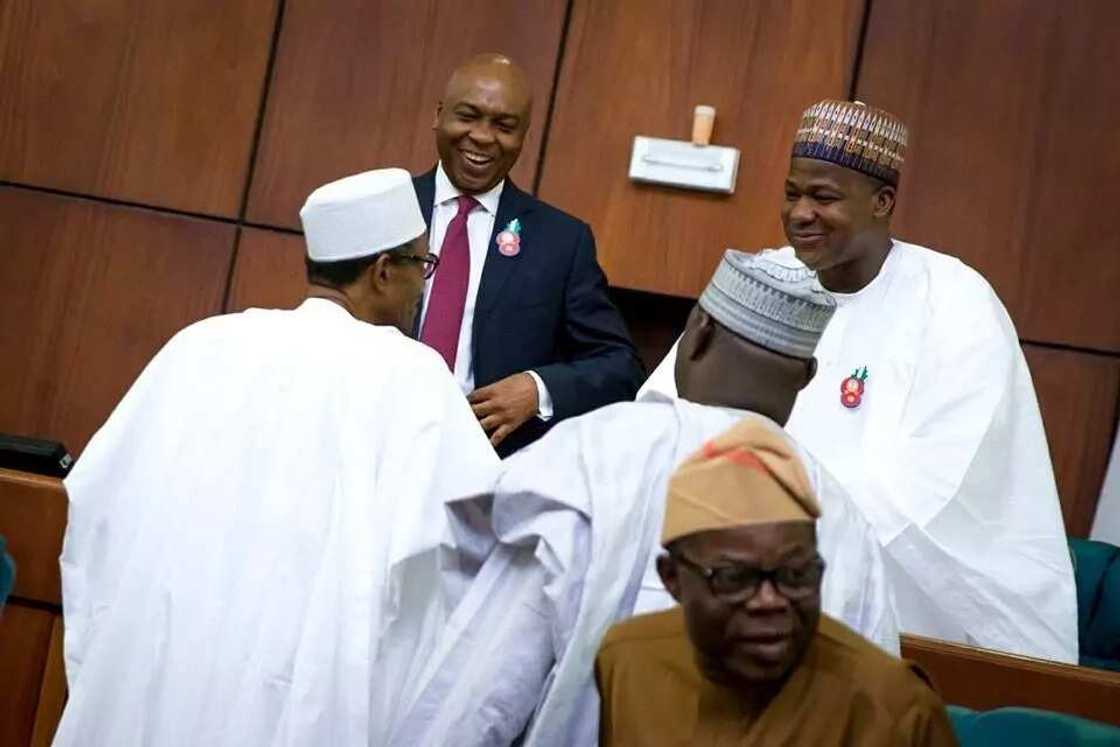 UPDATE: President Buhari presents N7.298trn 2017 budget (photos, video) UPDATE: President Buhari presents N7.298trn 2017 budget (photos, video)