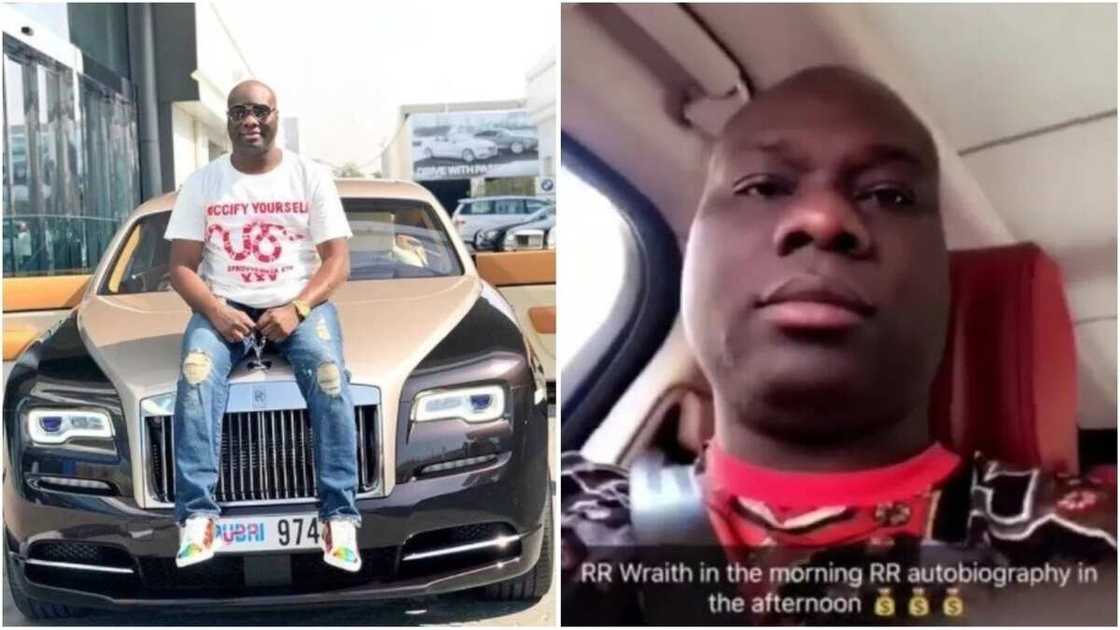 Mompha brags about his wealth Mompha brags about his wealth