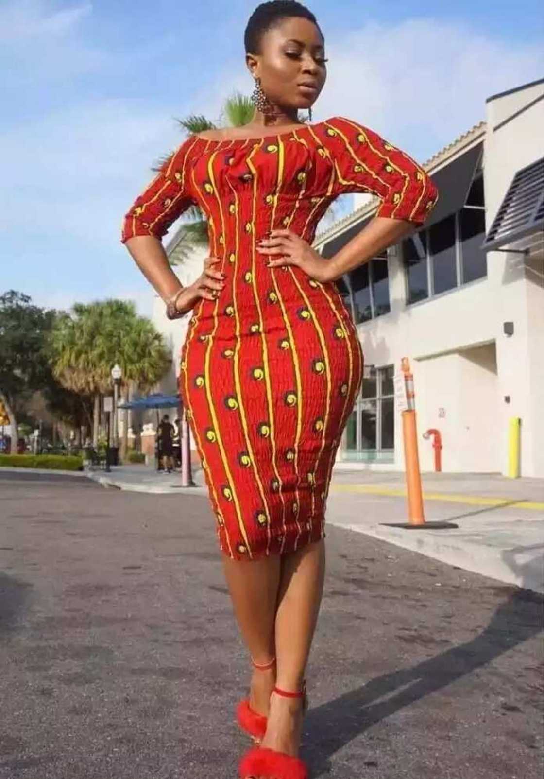 Latest ankara short pencil gown hotsell