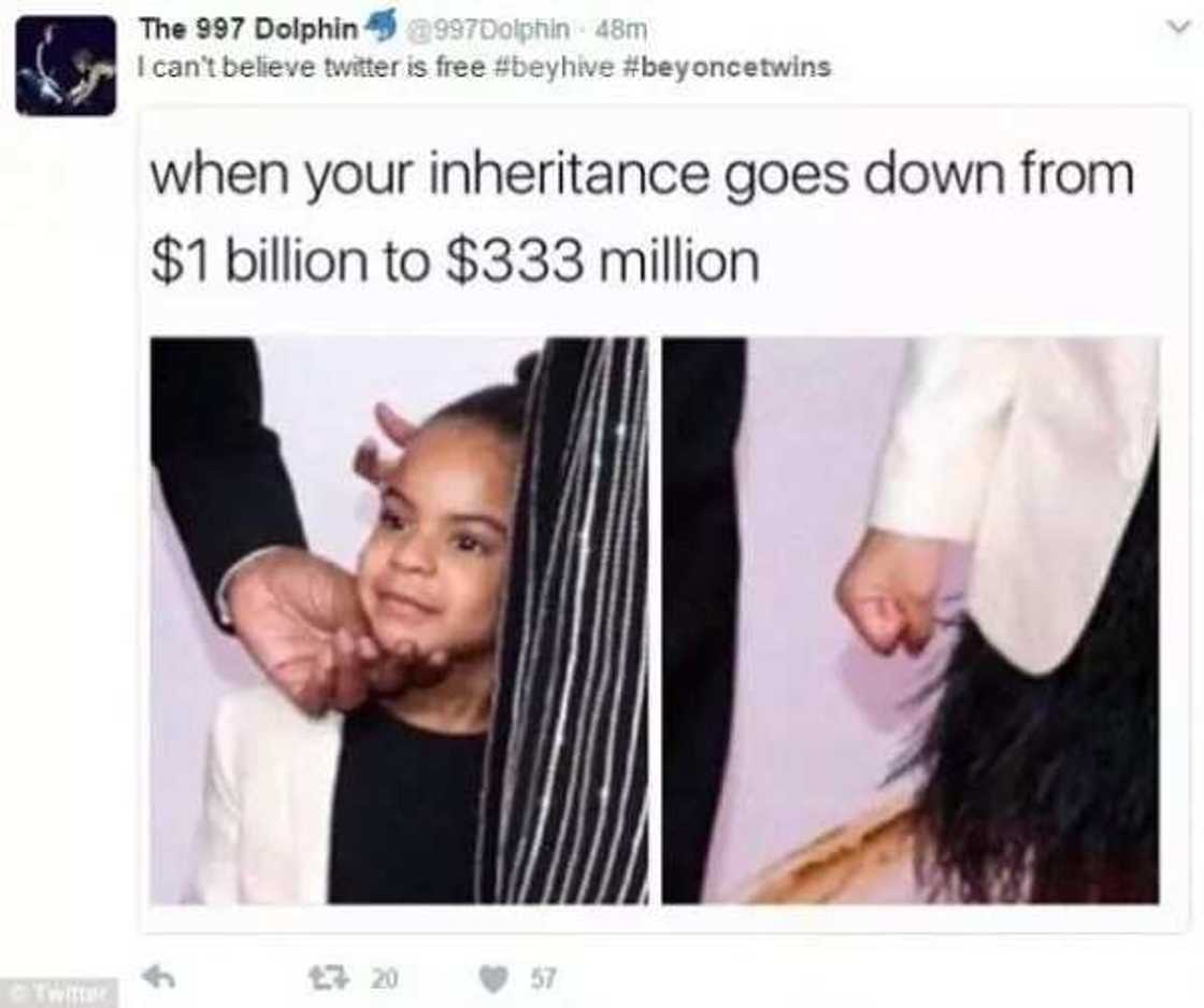 blue ivy meme