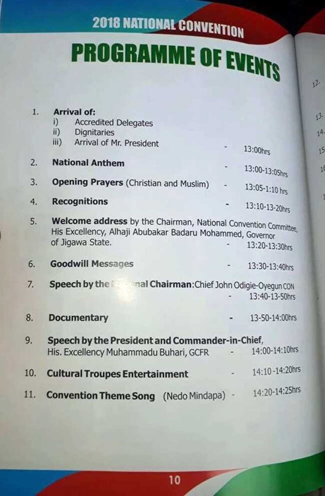 LIVE UPDATES: Preparation in top gear as APC holds convention; set to elect new national chairman LIVE UPDATES: Preparation in top gear as APC holds convention; set to elect new national chairman