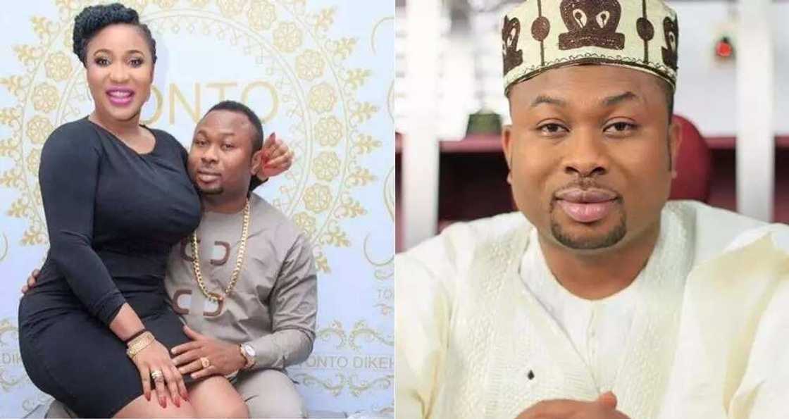 Tonto Dikeh and her ex-husband Tonto Dikeh and her ex-husband