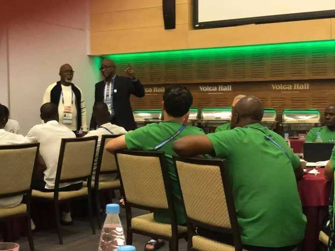 Odegbami encourages Super Eagles team ahead of Iceland friendly Odegbami encourages Super Eagles team ahead of Iceland friendly