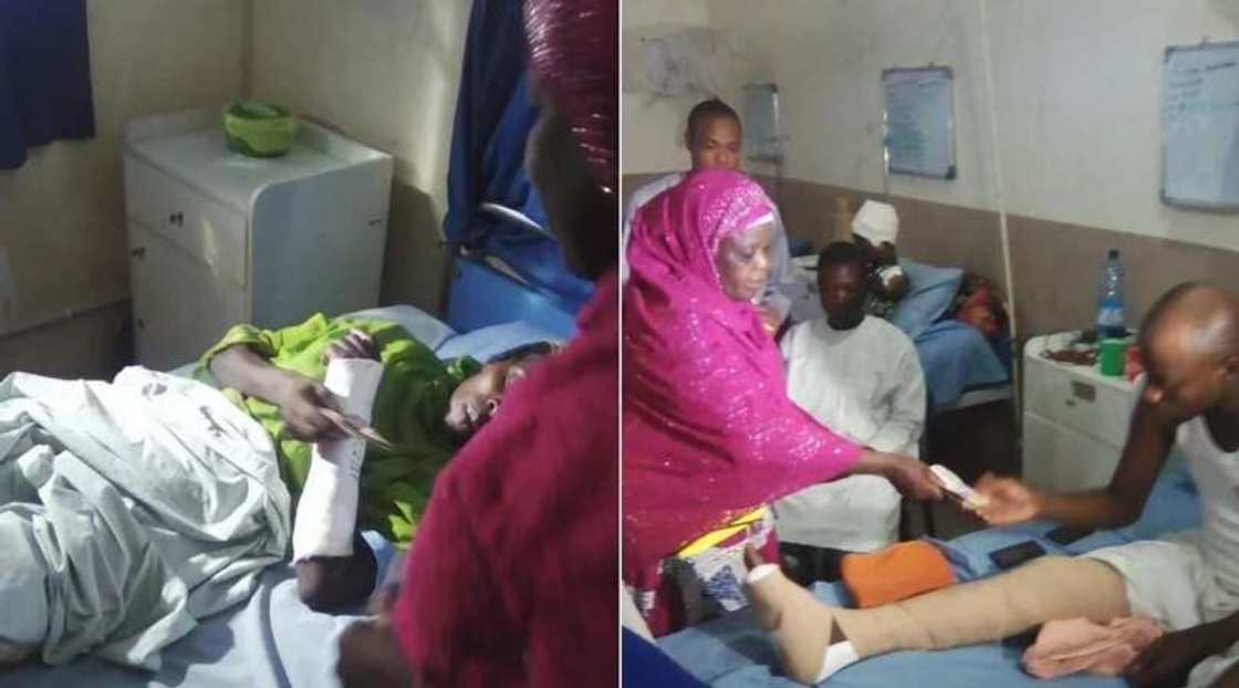 Presidential Committee On North-East Presents N10k to Victims of Rann IDP Bombing Presidential Committee On North-East Presents N10k to Victims of Rann IDP Bombing