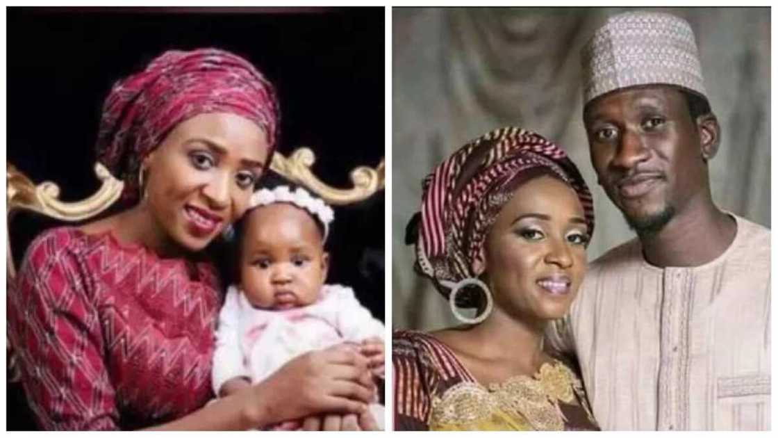 Maryam Sanda ta mayar da martani a kan yamadidi da batun yiwa 'yar ta biki Maryam Sanda ta mayar da martani a kan yamadidi da batun yiwa 'yar ta biki