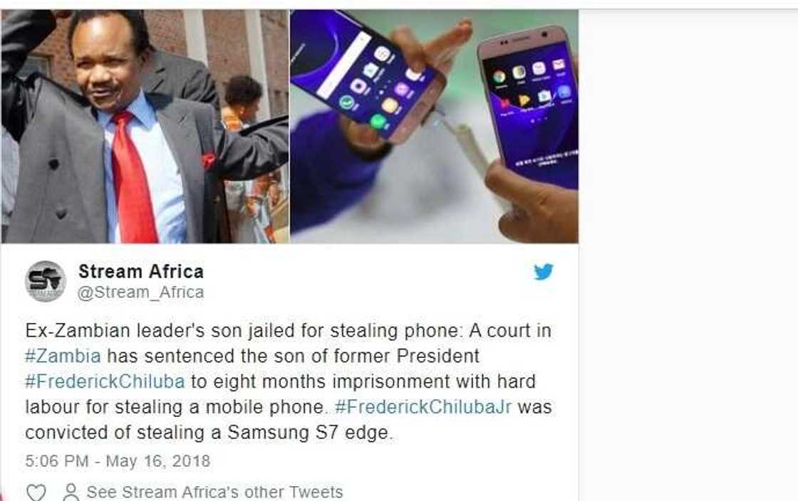 'Dan wani tsohon shugaban kasa ya aikata kuruciyar bera, ya fuskanci fushin alkali 'Dan wani tsohon shugaban kasa ya aikata kuruciyar bera, ya fuskanci fushin alkali