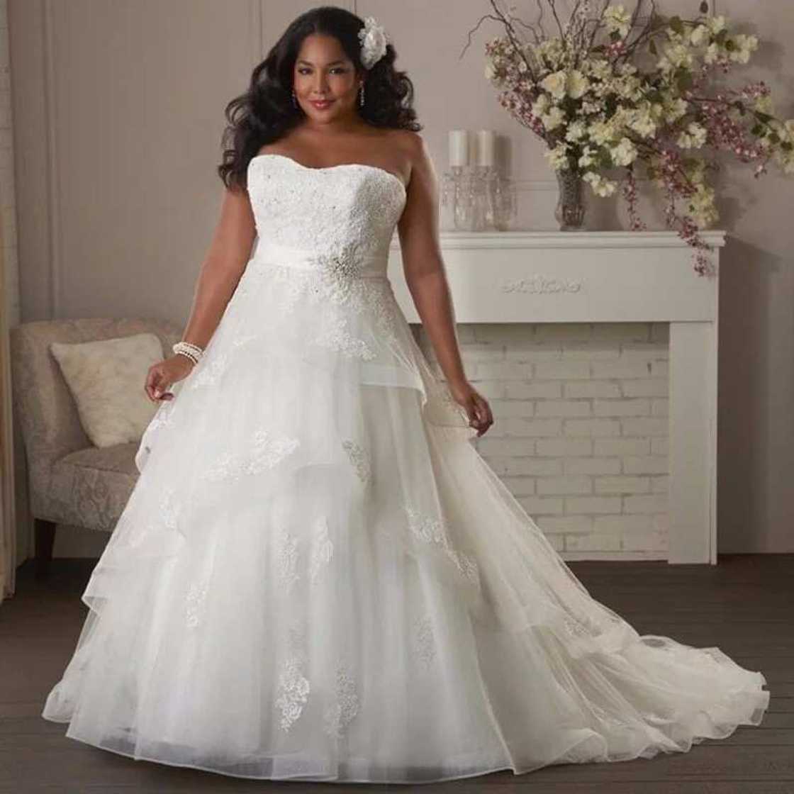 Wedding dresses with a train