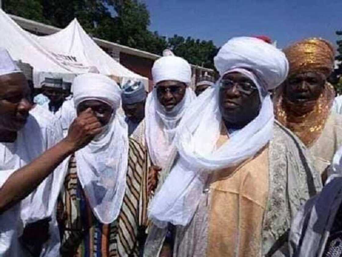 Sarki Sanusi ya nada sabon dan masanin Kano, hotuna