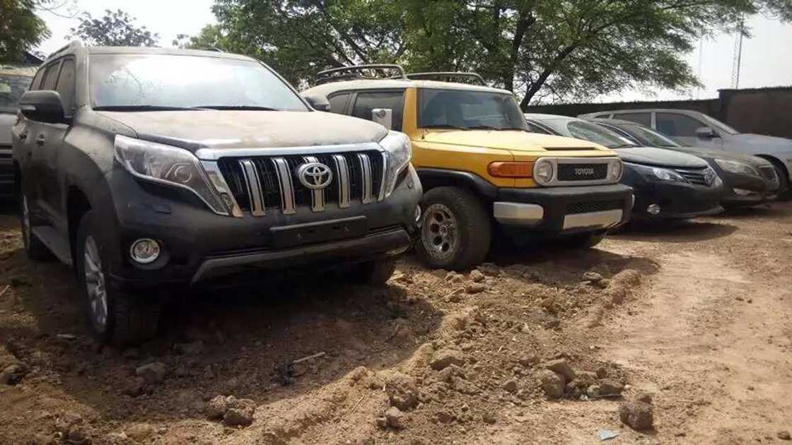 EFCC recovers 17 vehicles from ex- Comptroller General of Customs