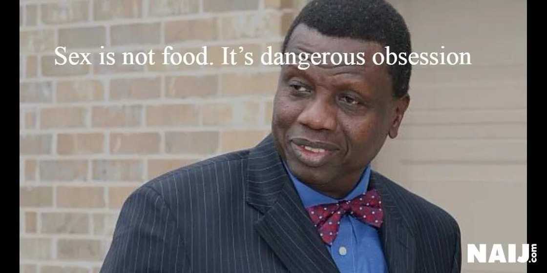 Powerful and controversial quotes from Adeboye Powerful and controversial quotes from Adeboye