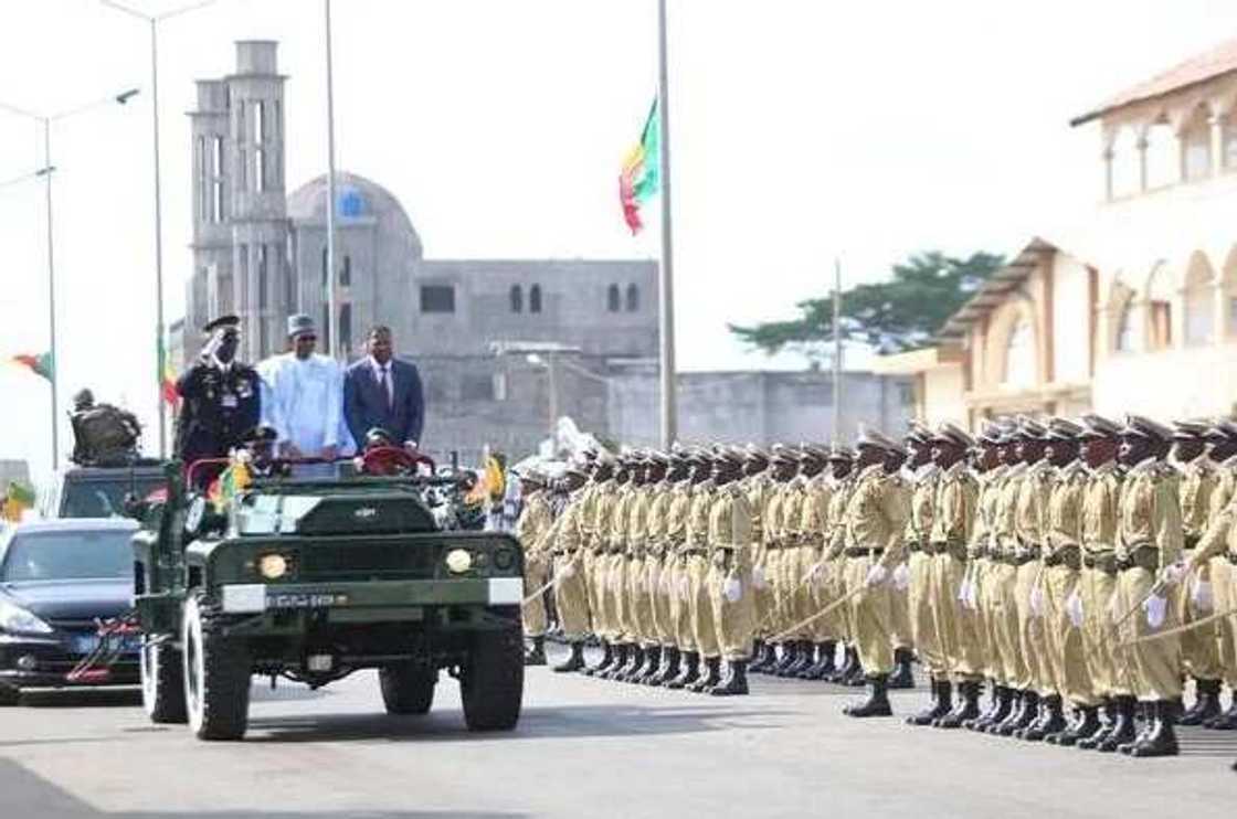 Buhari In Benin For Celebration Of Independence Day