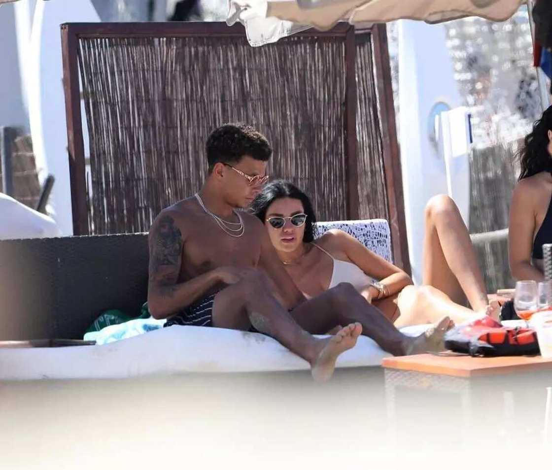 Dele Alli enjoys extended summer holiday with girlfriend Ruby in Ibiza Dele Alli enjoys extended summer holiday with girlfriend Ruby in Ibiza
