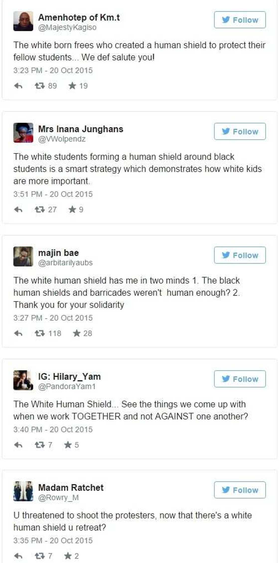 White Students Protect Their Black Fellows From Police Violence White Students Protect Their Black Fellows From Police Violence