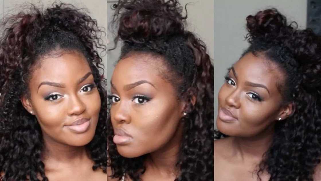 Lace front weave Lace front weave