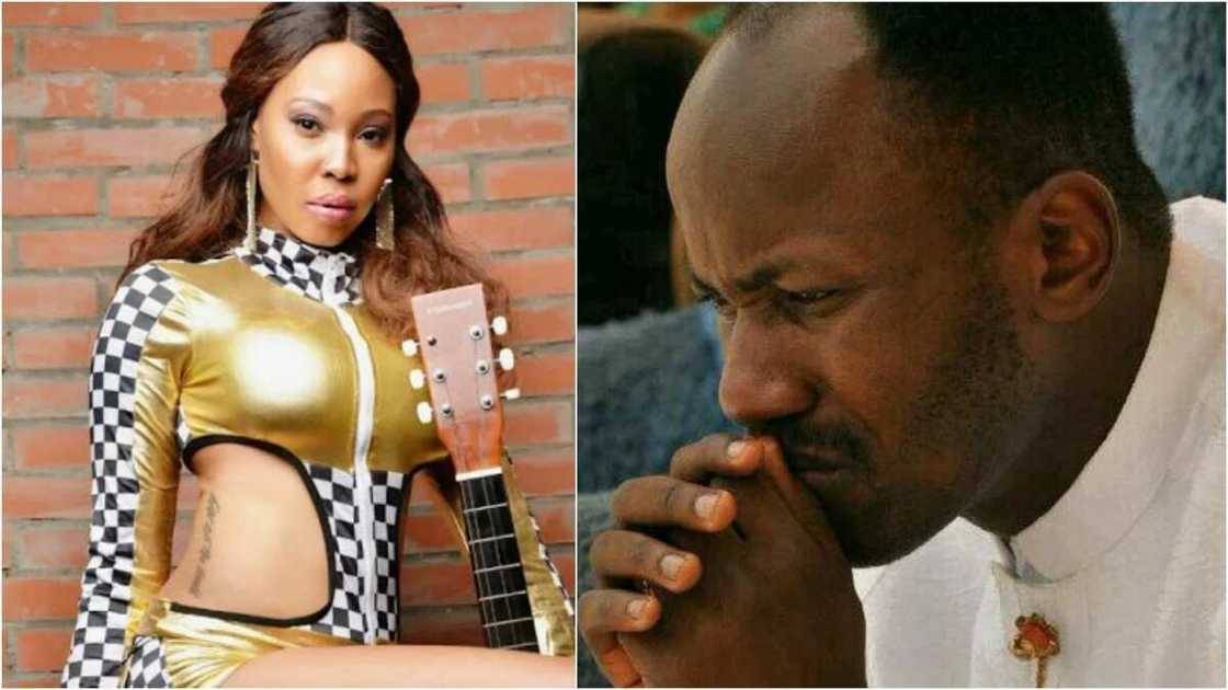 woman who accused Apostle Suleman arrested woman who accused Apostle Suleman arrested