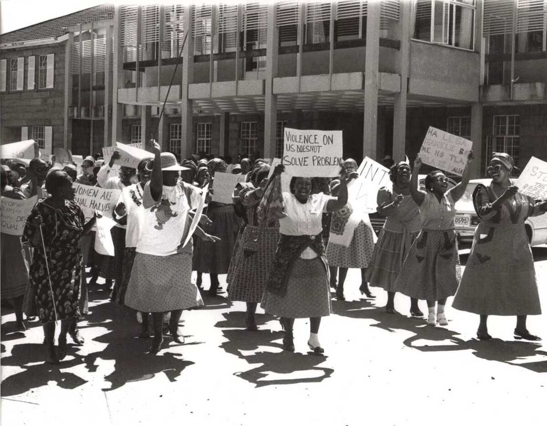 Women's protest