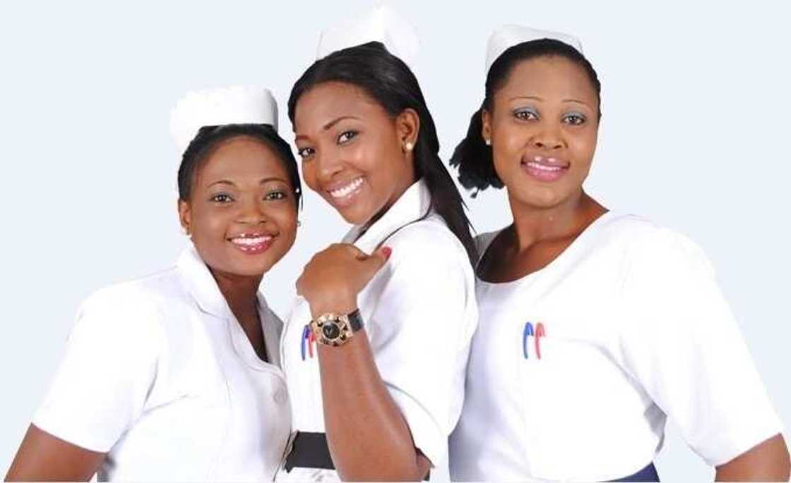 Nurse uniform dress styles in Nigeria