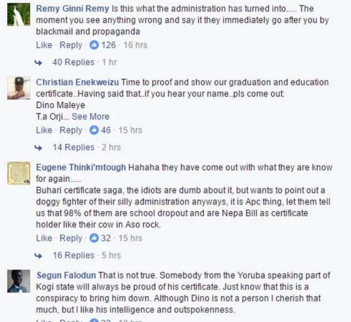 Senator Dino Melaye in certificate scandal Senator Dino Melaye in certificate scandal