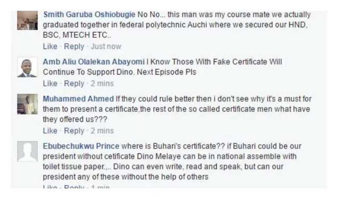 Dino Melaye’s Bachelor of Arts certificate fake - ABU Dino Melaye’s Bachelor of Arts certificate fake - ABU