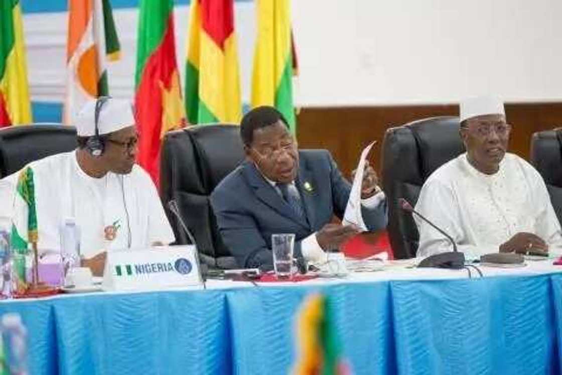 Buhari Arrives Cotonou For Niger Basin Authority Summit Buhari Arrives Cotonou For Niger Basin Authority Summit